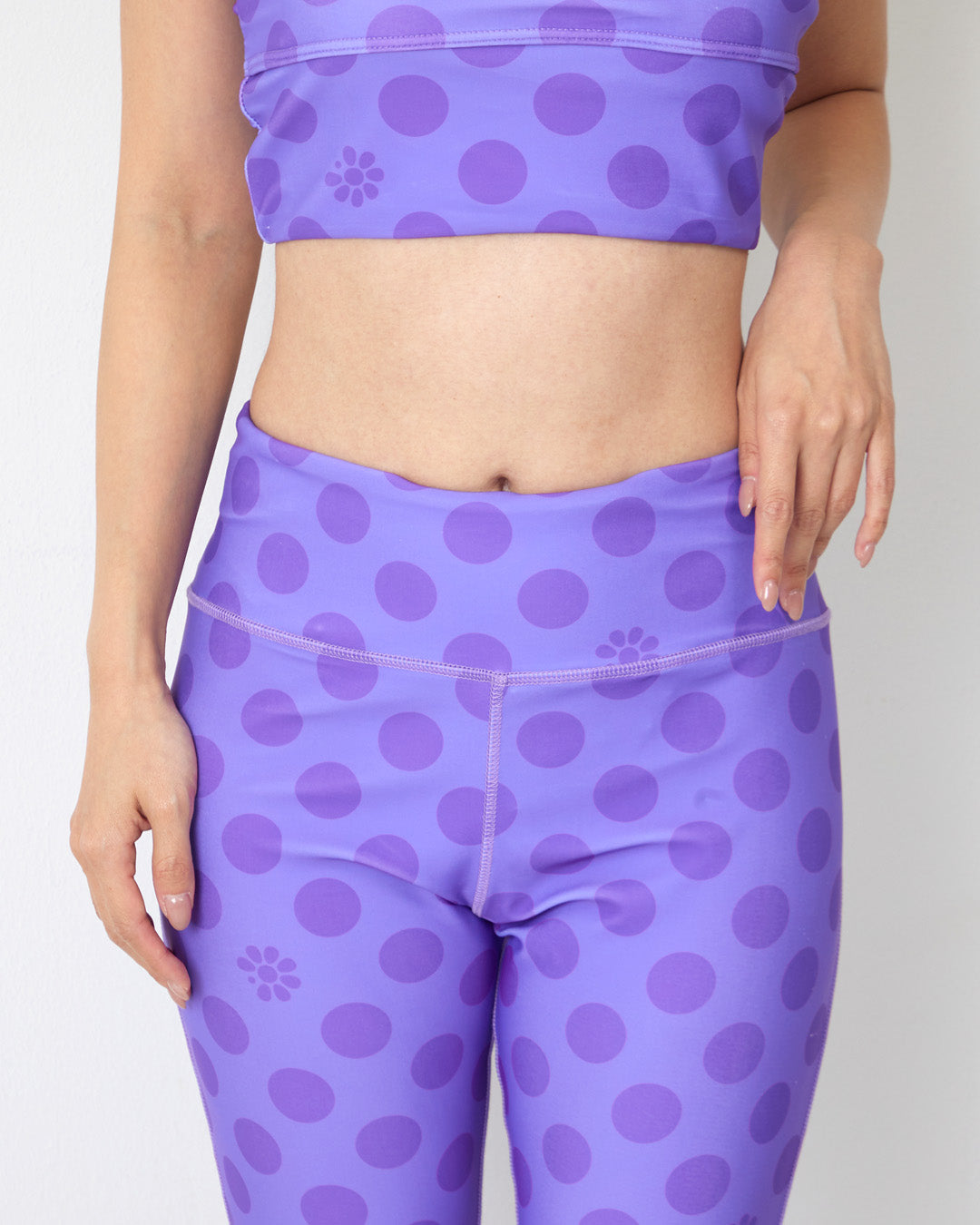 【30%OFF】LIMITED ピードット レギンス SO25033 - PURPLE