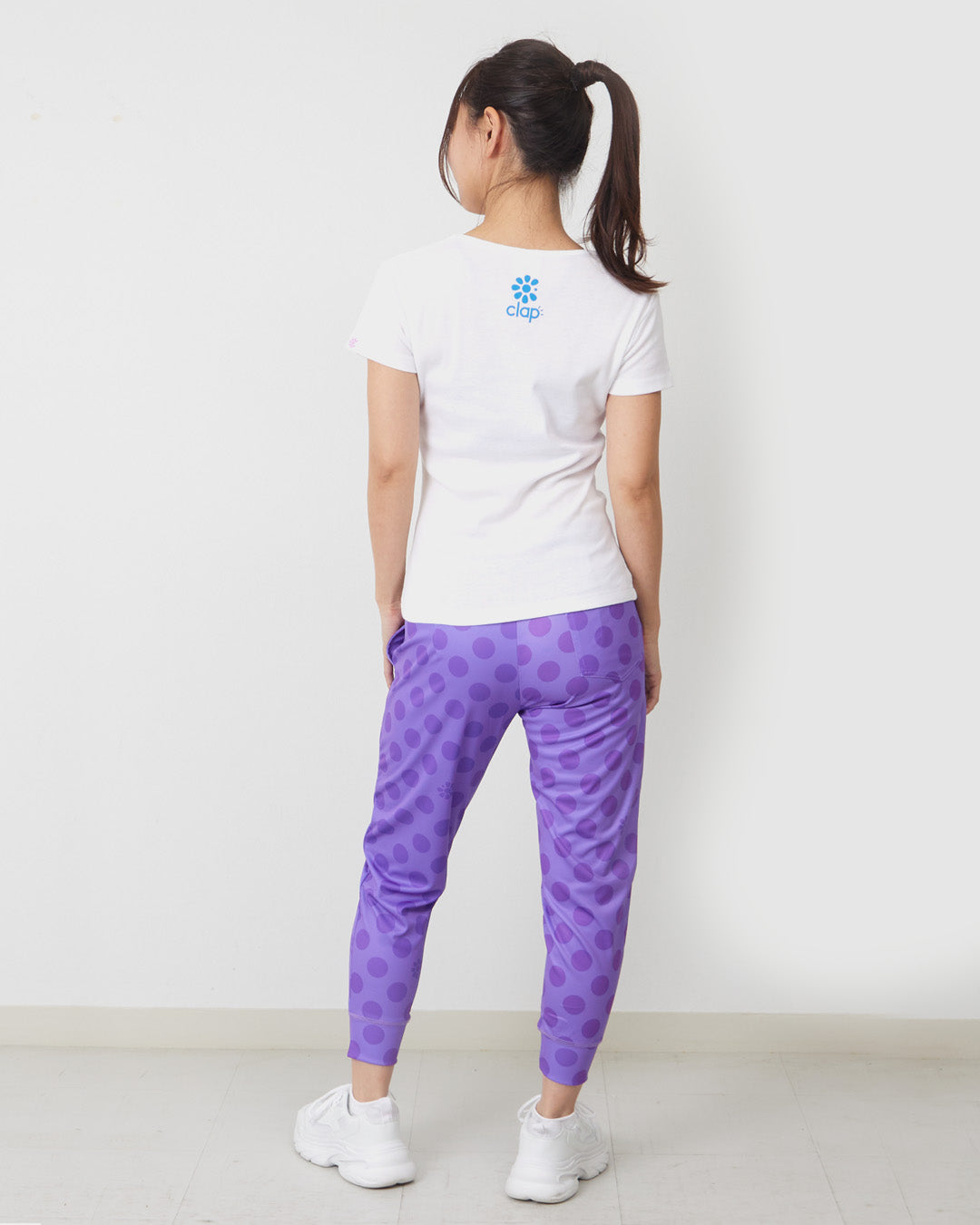 【30%OFF】LIMITED ピードットクロップドパンツ SO25028 - PURPLE