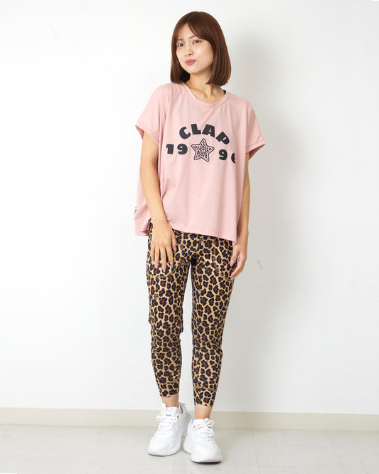 レオパード クロップドパンツ CE26002 - LEOYELLOW