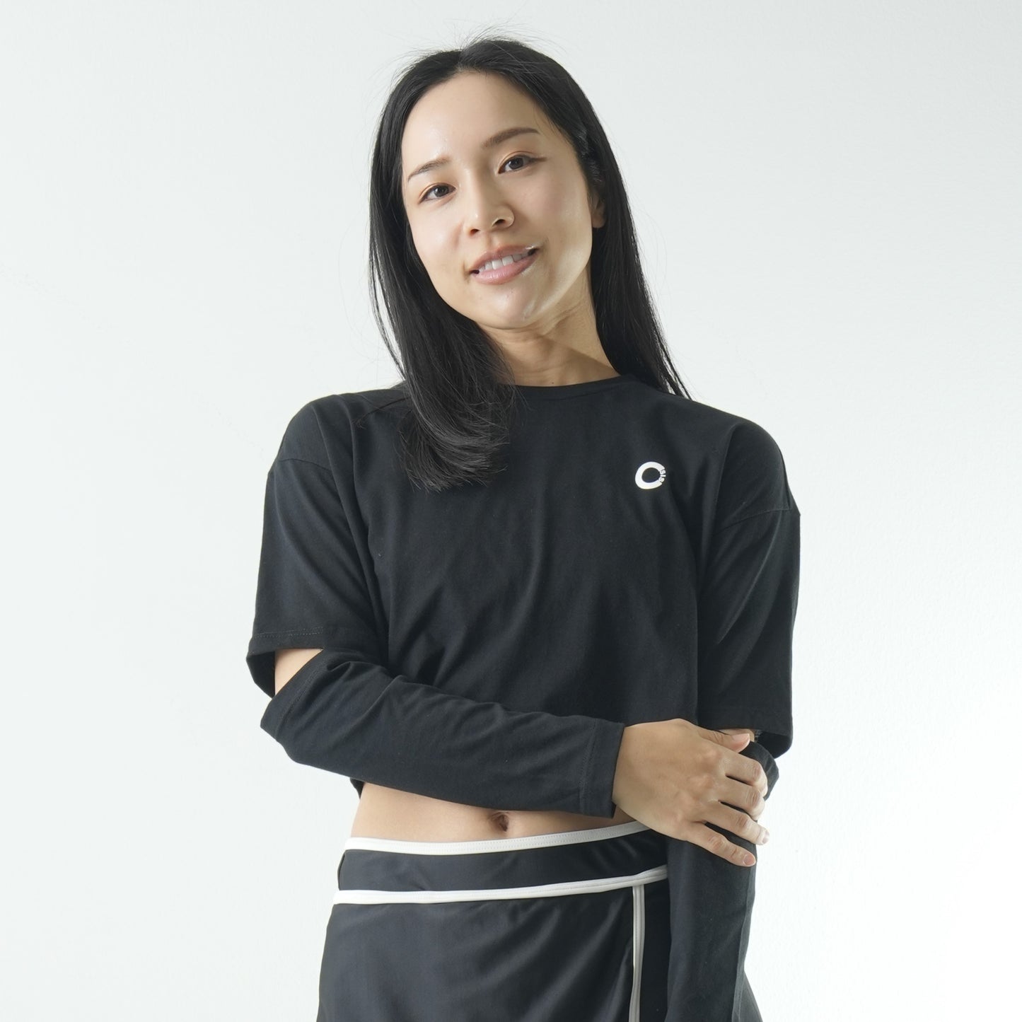 【40%OFF】CUT DESIGN LONG TEE カットデザインロングティーシャツ