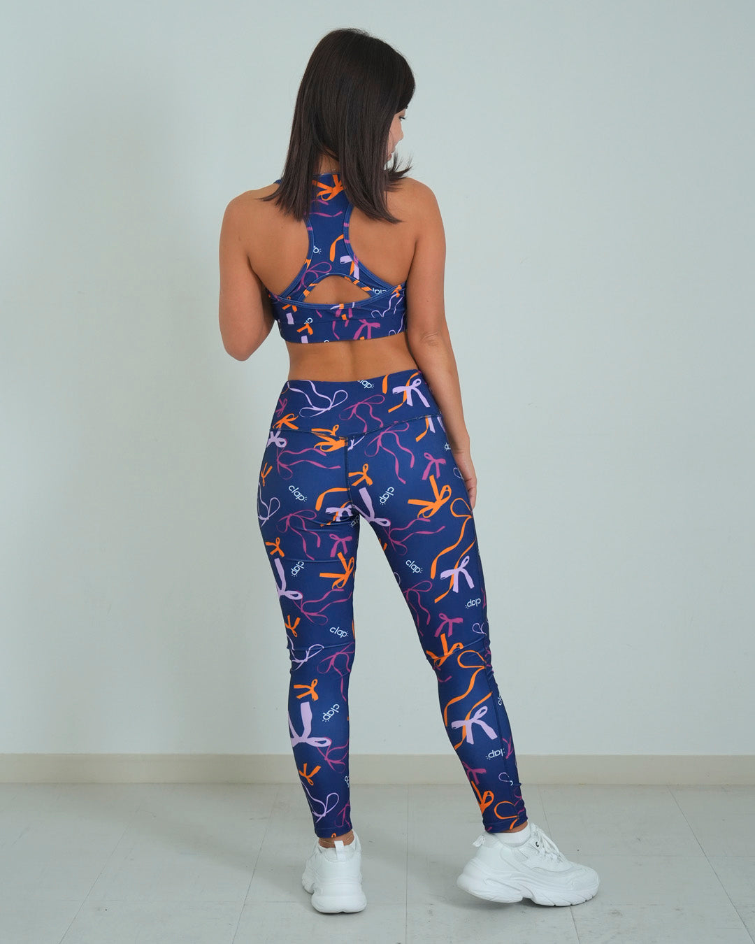 リボンクラップ レギンス CL25018 - NAVY<br>CL25018 - NAVY