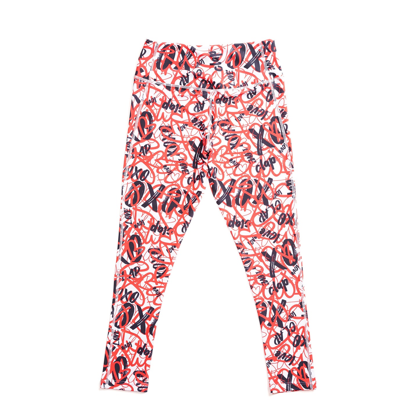 Rakugaki Leggings ラクガキレギンス CL23016-WH - White