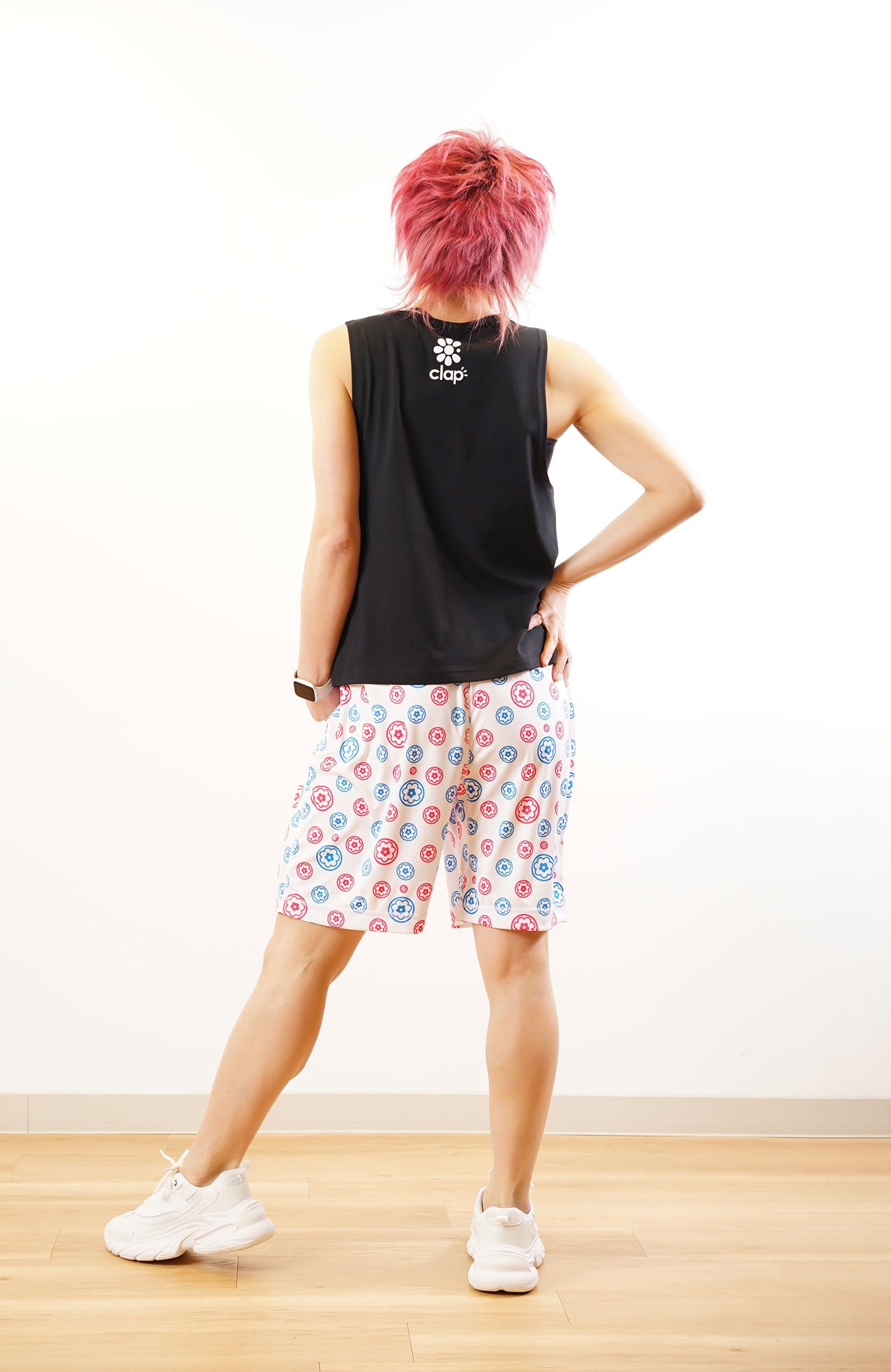 Hanamaru Clap Halfpants ハナマルクラップハーフパンツ CH24004-WH - White