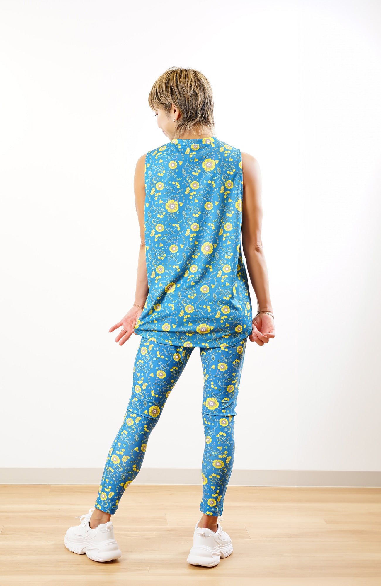 Flower clap Trainingtank フラワークラップトレーニングタンク CT23043-AG - Apple Green