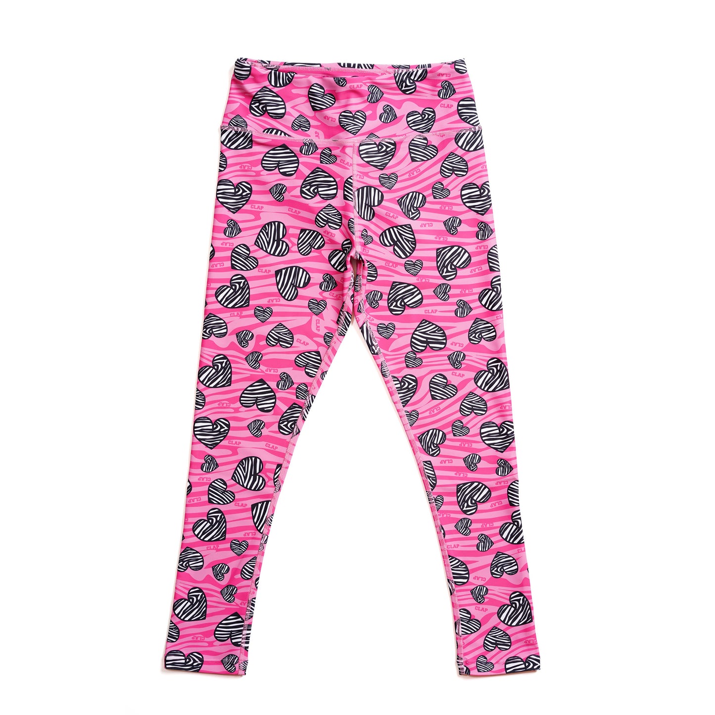 Zebra_Heart Leggings ゼブラハートレギンス CL23010-PK - Pink