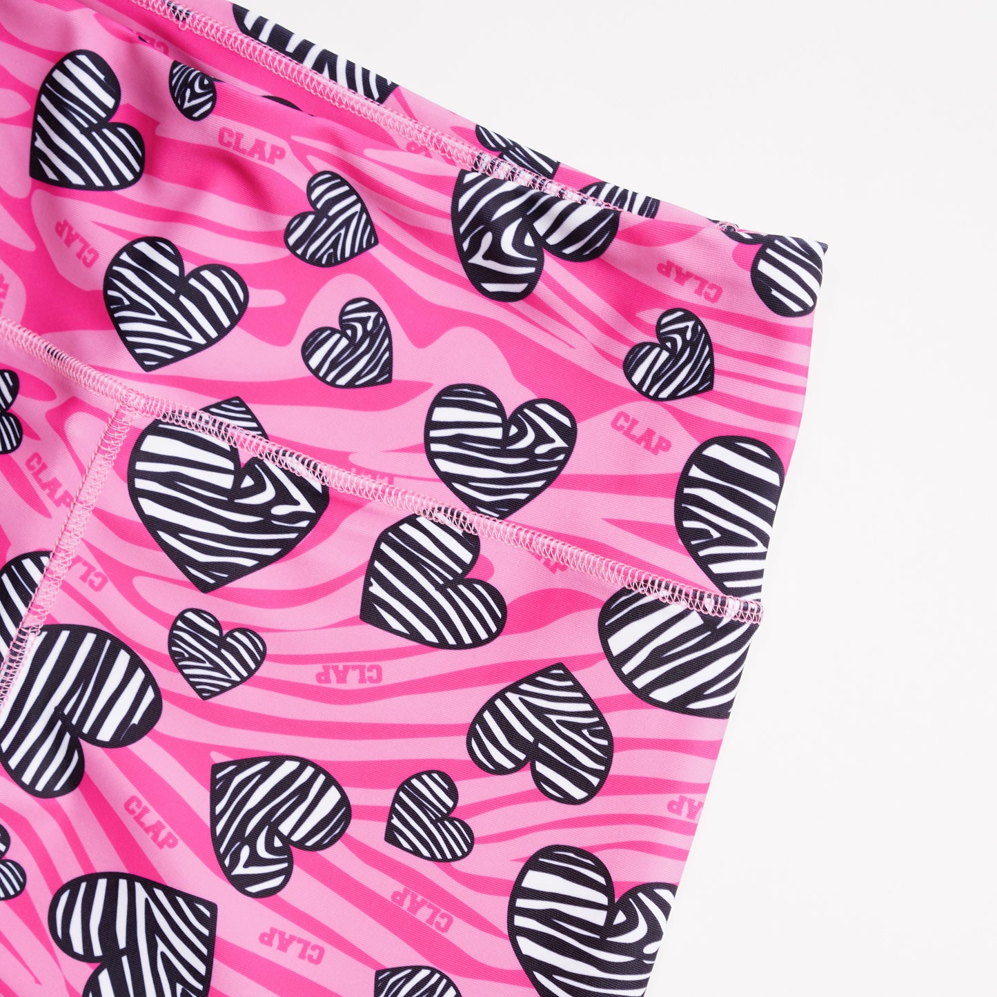 Zebra_Heart Leggings ゼブラハートレギンス CL23010-PK - Pink