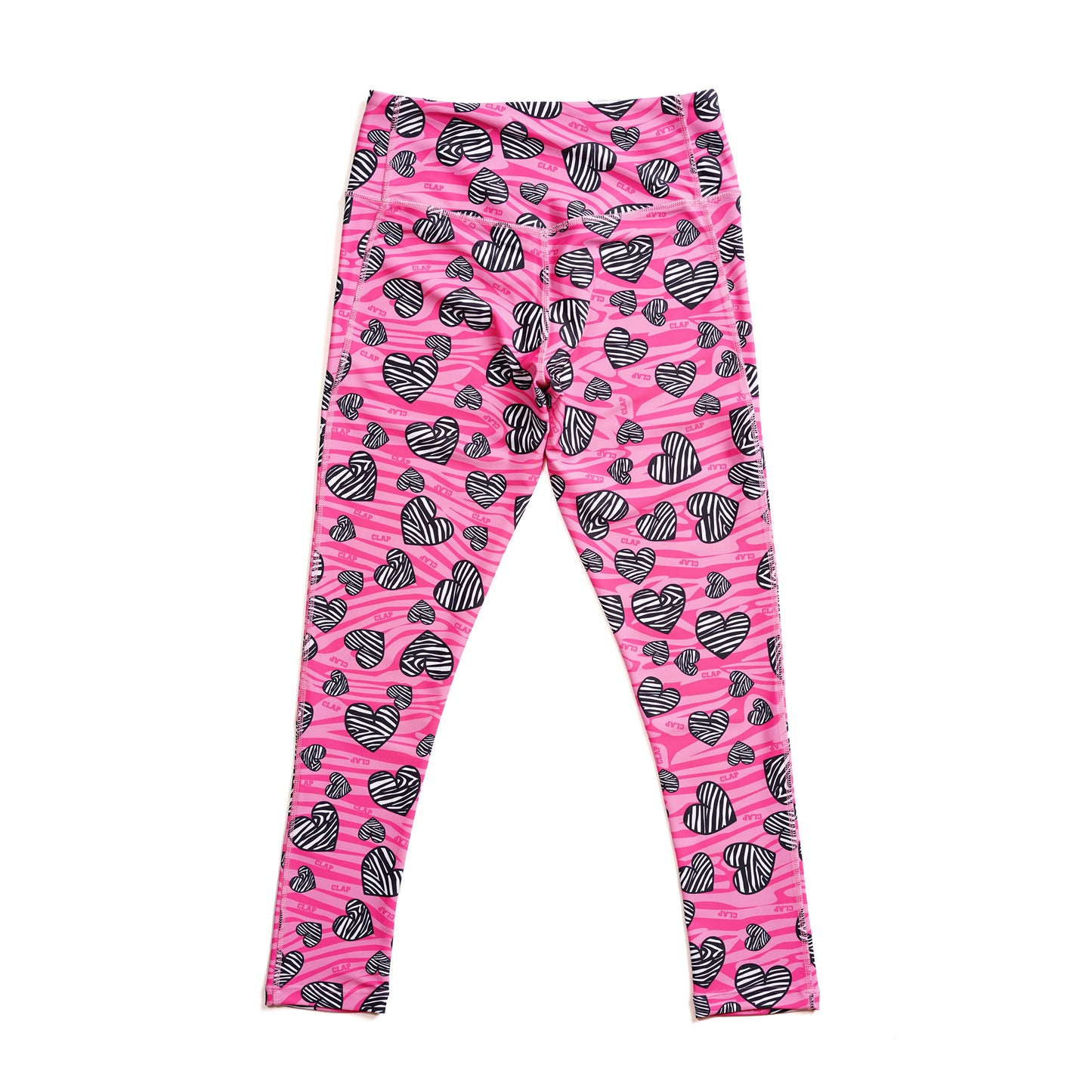 Zebra_Heart Leggings ゼブラハートレギンス CL23010-PK - Pink