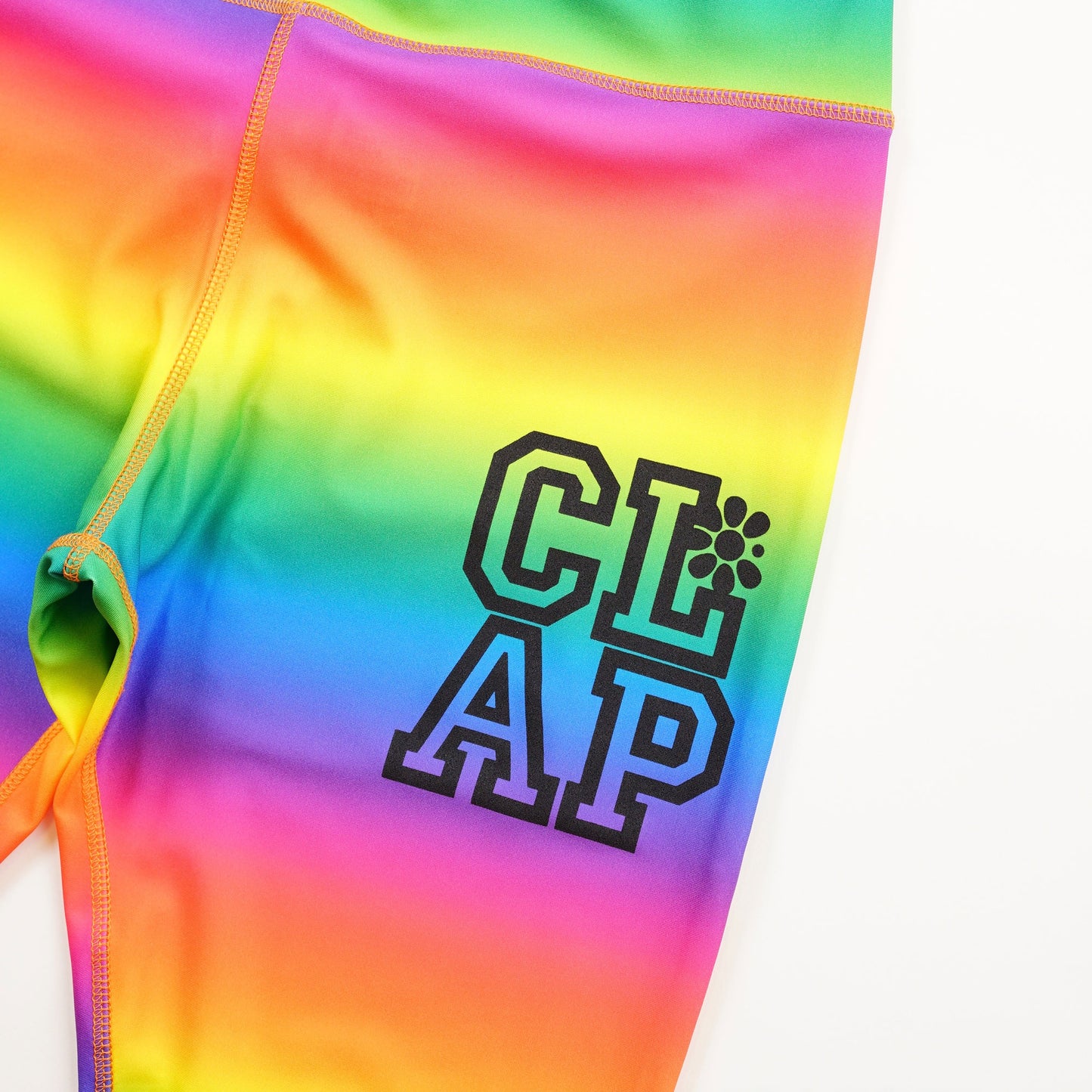 Rainborder Leggings レインボーダーレギンス CL25002-RB - Rainbow