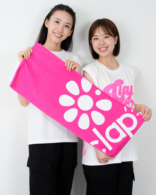 ビッグアイコンタオル ピンク CAC26001-PK - PINK
