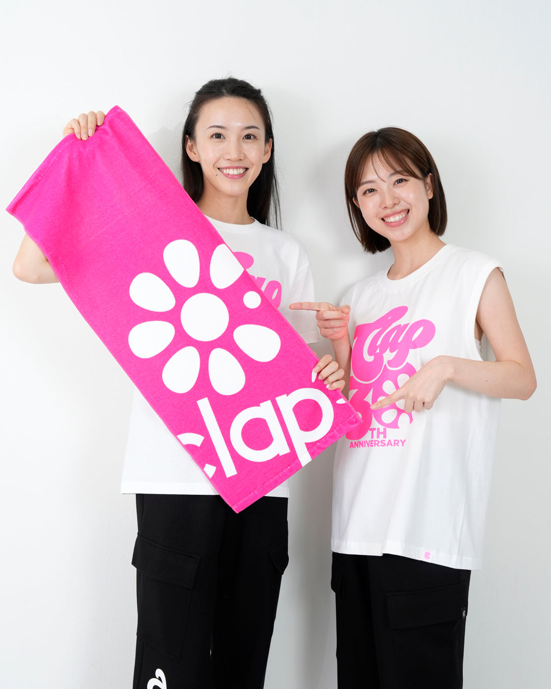 ビッグアイコンタオル ピンク CAC26001-PK - PINK