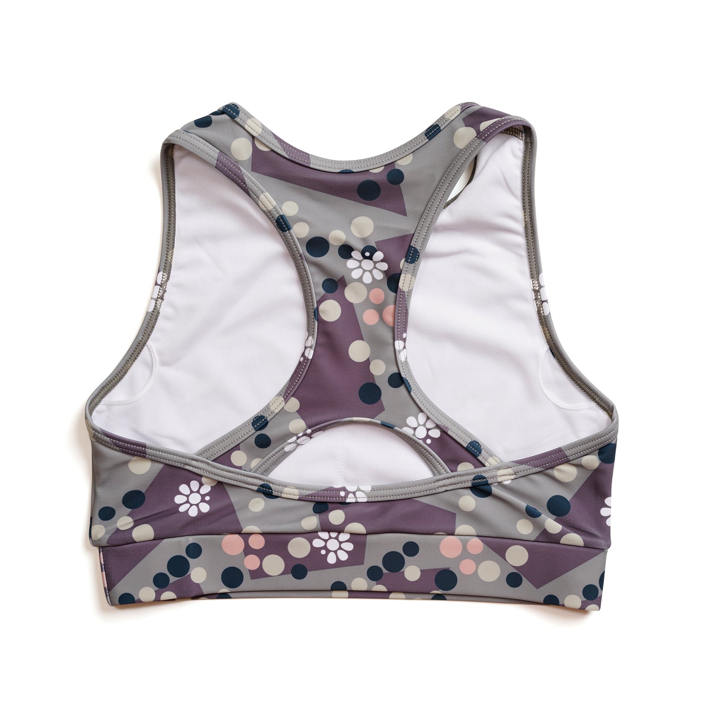 Camo_clap Y-back Hole Bratop カモクラップワイバックホールブラトップ CT23016-MG - Mosgray