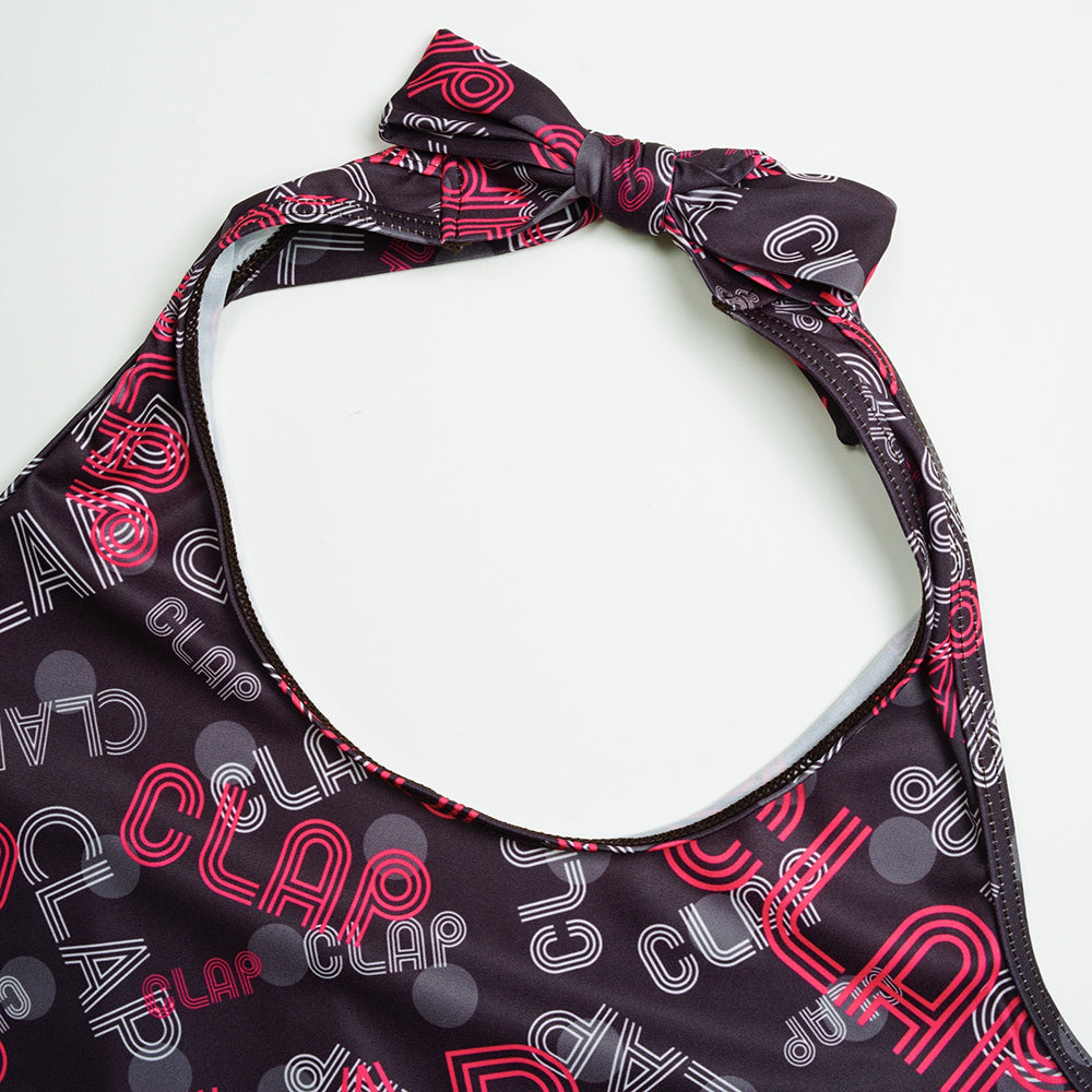 Gau.logo Clap Cc-halter Top ジーエーユーロゴクラップシーシーホルタートップ CT22017