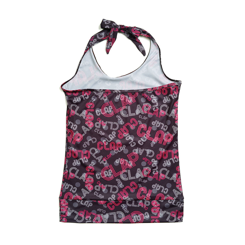 Gau.logo Clap Cc-halter Top ジーエーユーロゴクラップシーシーホルタートップ CT22017
