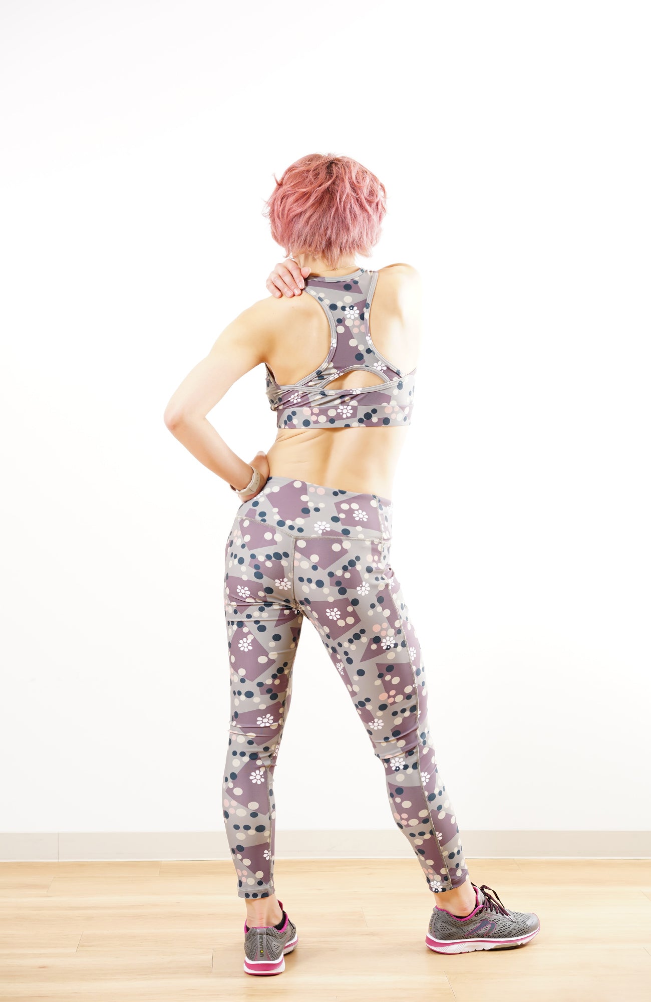 Camo_clap Y-back Hole Bratop カモクラップワイバックホールブラトップ CT23016-MG - Mosgray