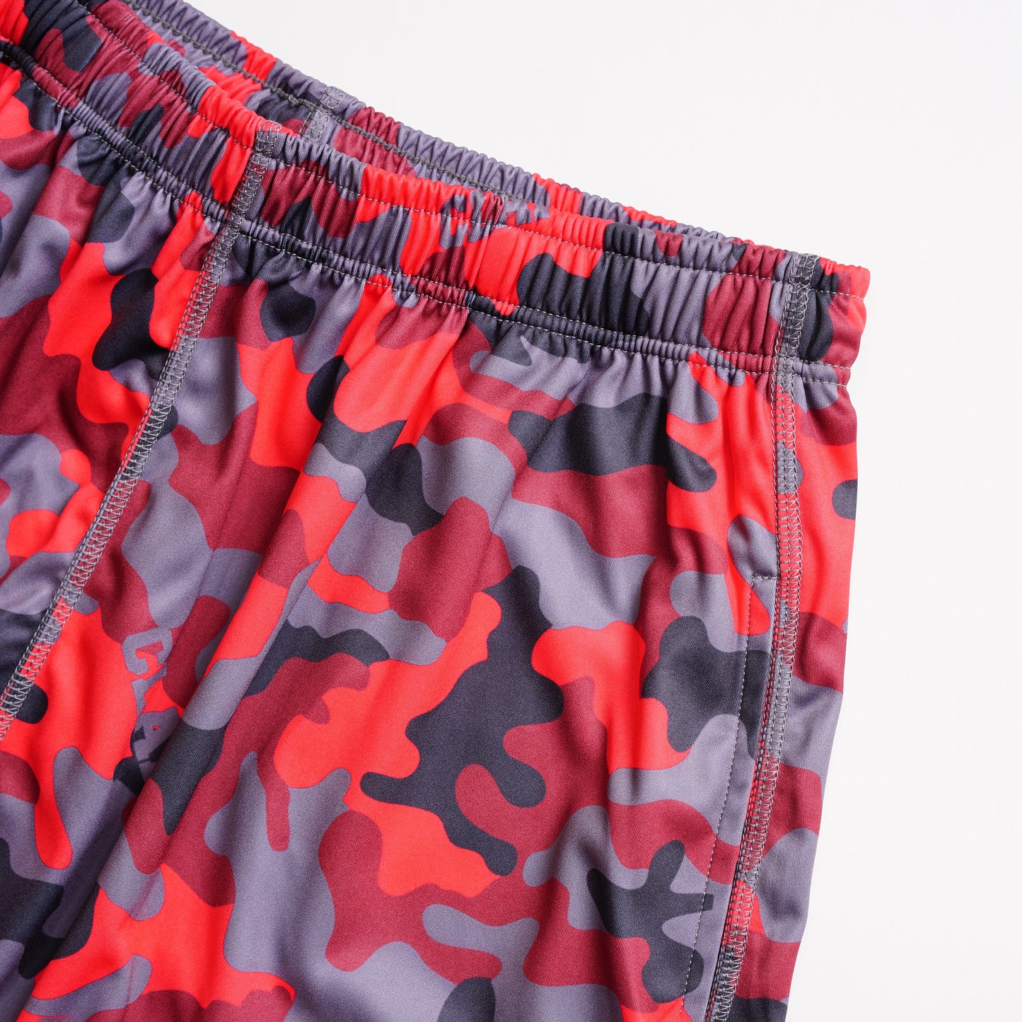 【Limited Edition】 Camouflage Halfpants カモフラージュハーフパンツ SO22134-RD - Red