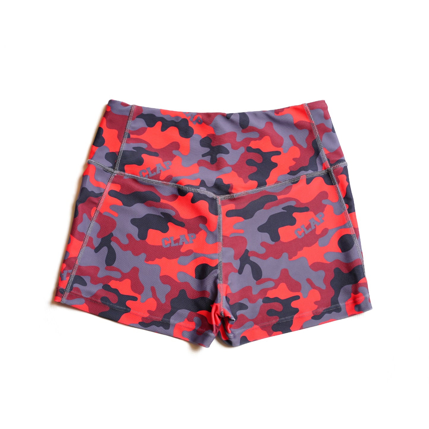 【Limited Edition】 Camouflage Leggings Shorts カモフラージュレギンスショーツ SO22138-RD - Red