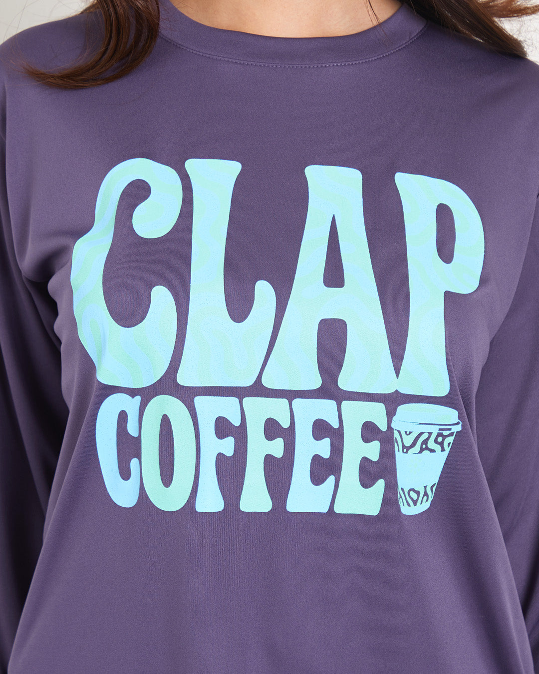 クラップコーヒー ドライロングスリーブティー CTS25079