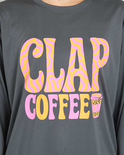 クラップコーヒー ドライロングスリーブティー CTS25079