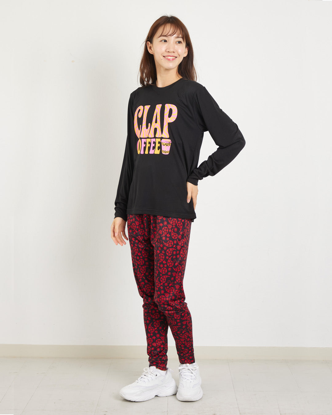 クラップコーヒー ドライロングスリーブティー CTS25079