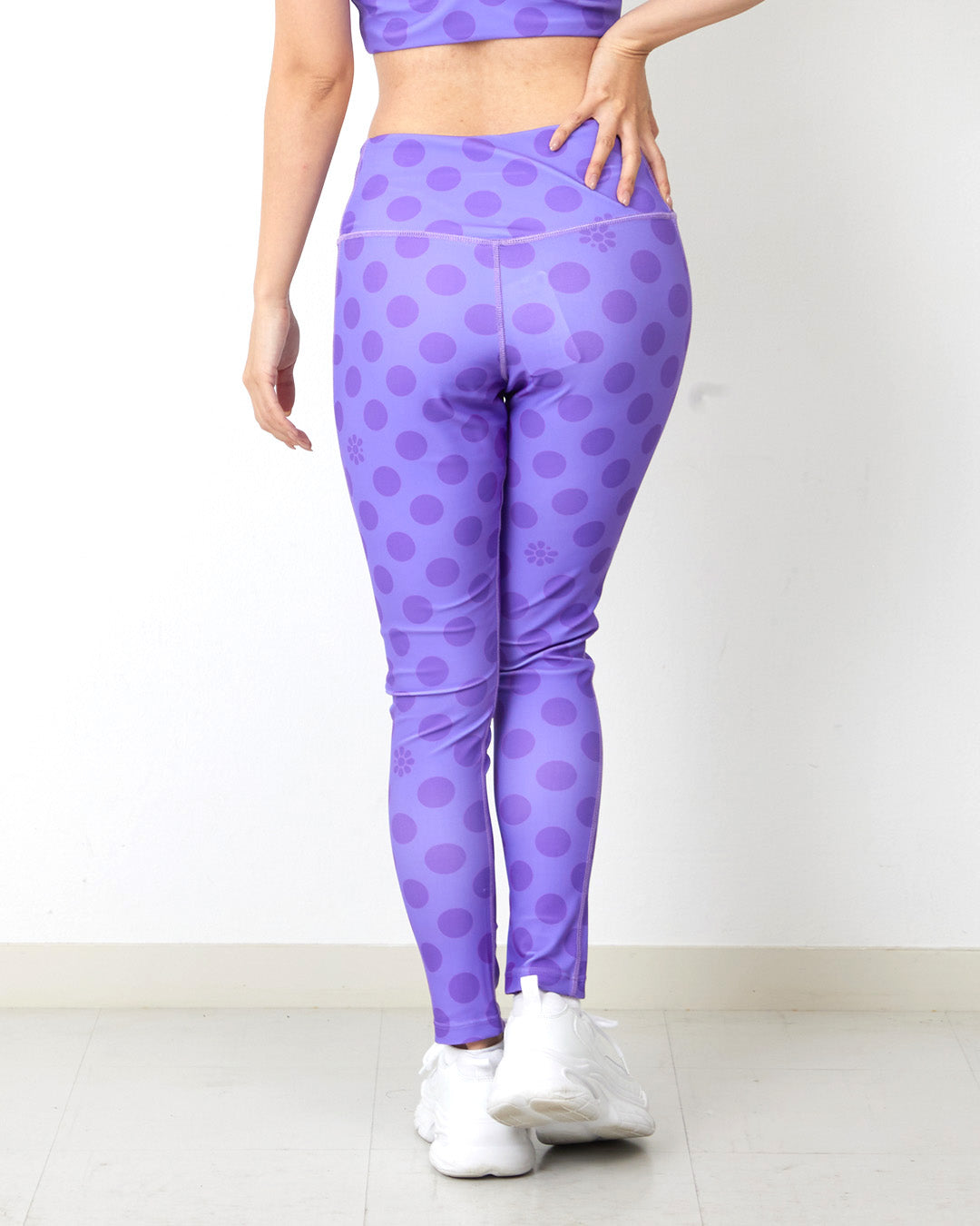 【30％OFF】LIMITED ピードット レギンス SO25033 - PURPLE