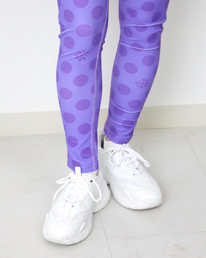 【30％OFF】LIMITED ピードット レギンス SO25033 - PURPLE
