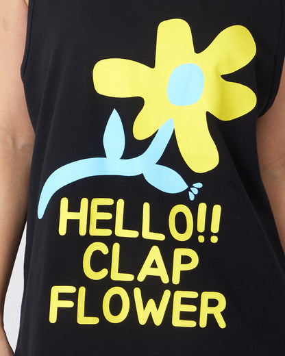 【30％OFF】LIMITED クラップフラワー タンク SO25019