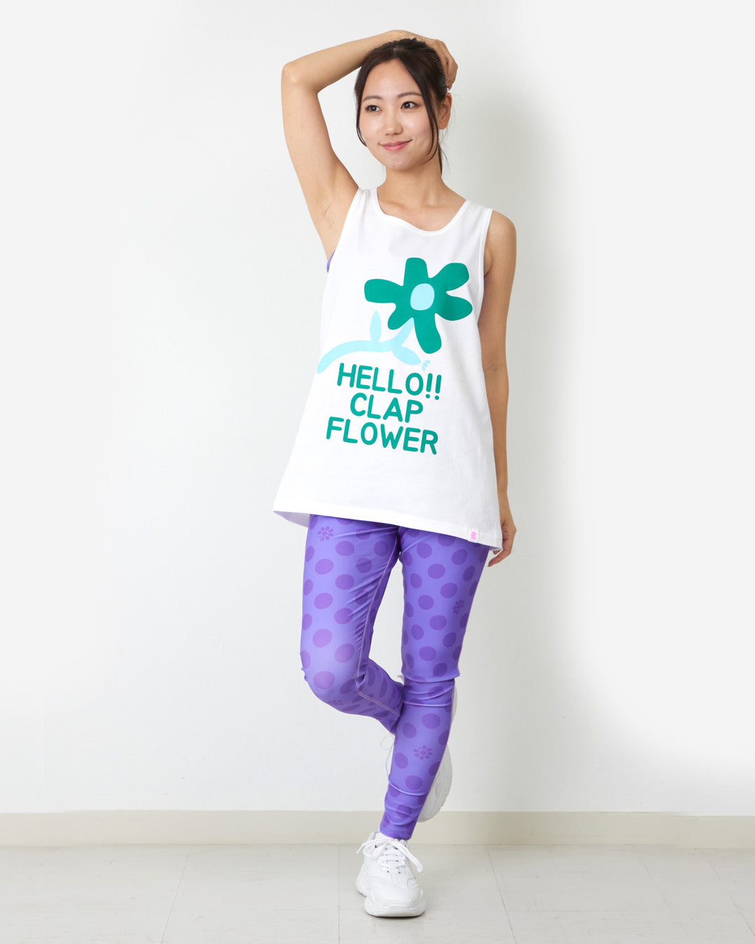 【30％OFF】LIMITED クラップフラワー タンク SO25019