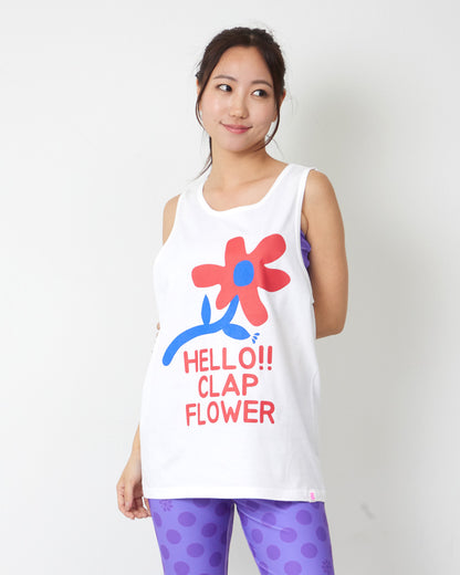 【30％OFF】LIMITED クラップフラワー タンク SO25019