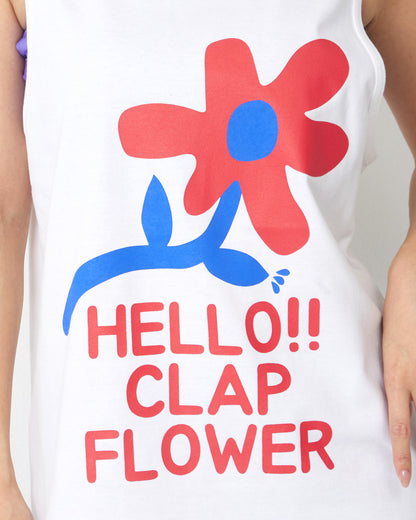 【30％OFF】LIMITED クラップフラワー タンク SO25019