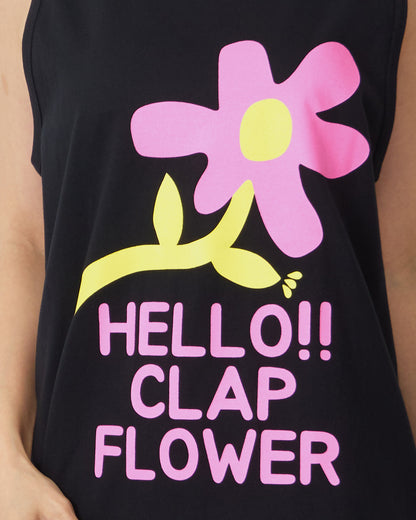 【30％OFF】LIMITED クラップフラワー タンク SO25019