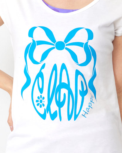 【30％OFF】LIMITED リボンクラップ ストレッチティー SO25017