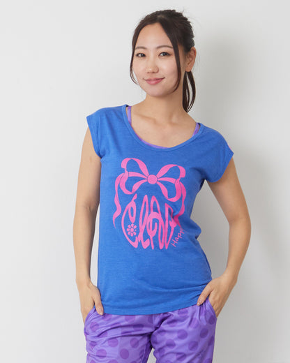 【30％OFF】LIMITED リボンクラップ ストレッチティー SO25017