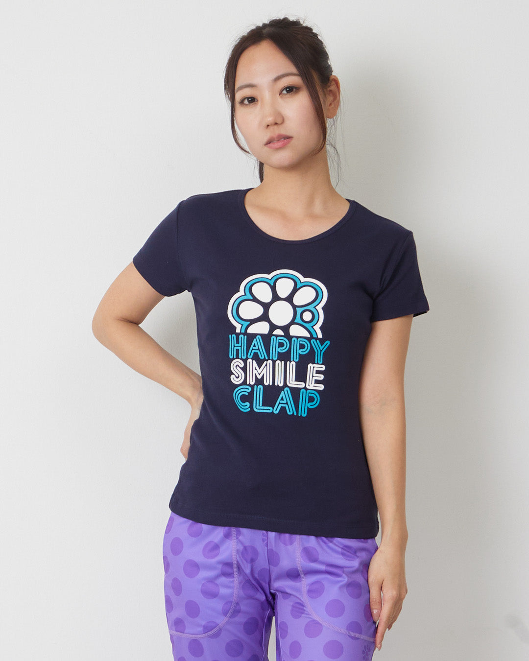 【30％OFF】LIMITED ハッピースマイルクラップ スリムティー SO25007