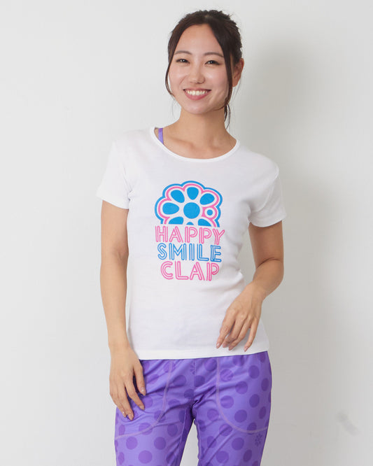 【30％OFF】LIMITED ハッピースマイルクラップ スリムティー SO25007