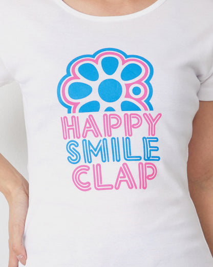 【30％OFF】LIMITED ハッピースマイルクラップ スリムティー SO25007