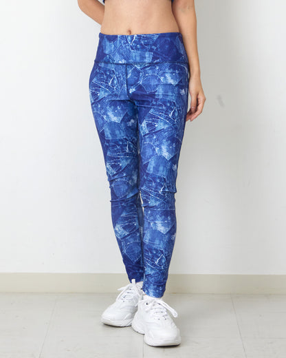 デニムポケット レギンス CL25024 - INDIGO