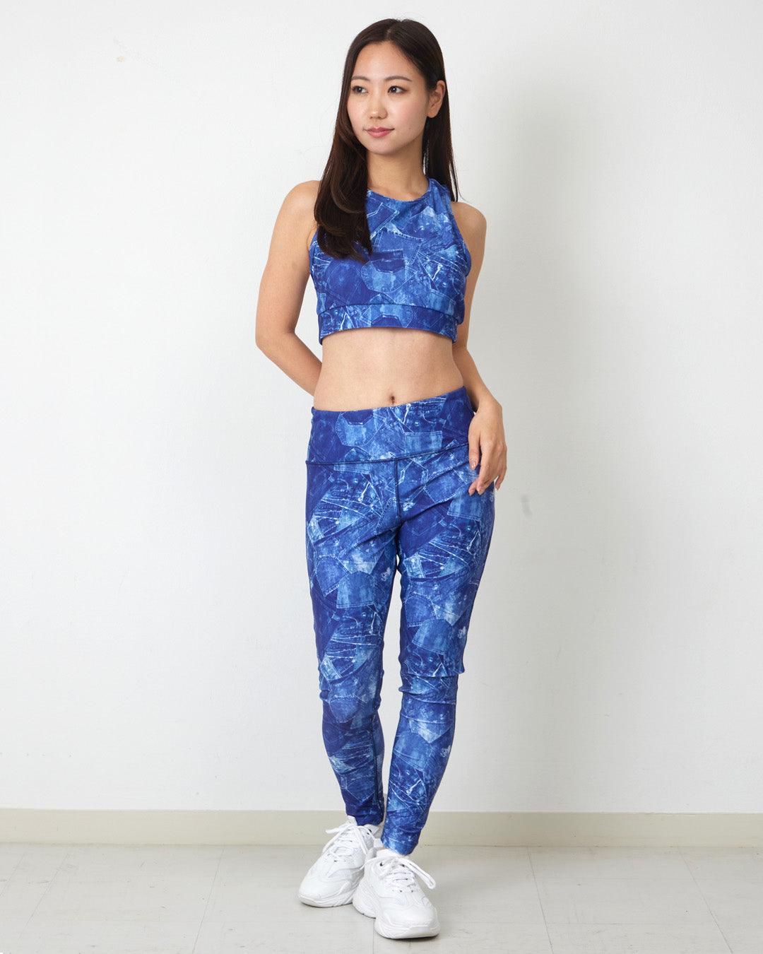 デニムポケット レギンス CL25024 - INDIGO