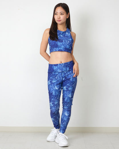 デニムポケット レギンス CL25024 - INDIGO