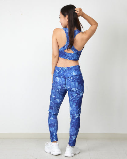 デニムポケット ワイバックホールブラトップ CT25023 - INDIGO