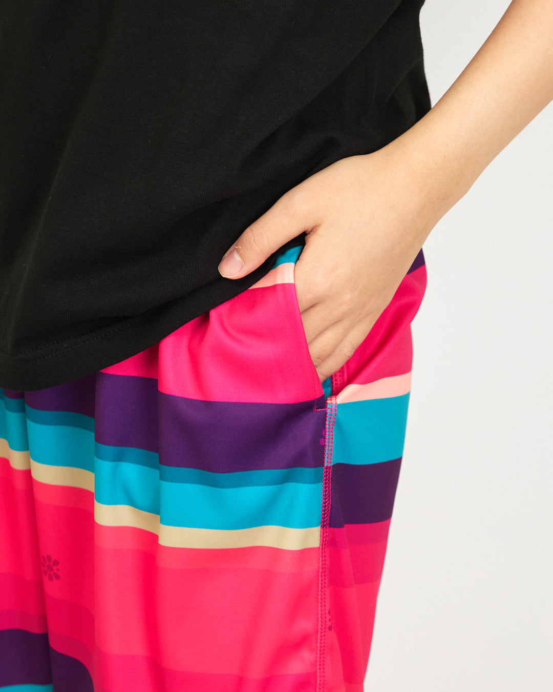 ランダムボーダー ハーフパンツ CH26003 - RANDOM