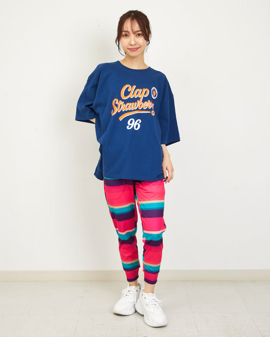 ランダムボーダー クロップドパンツ CE26008 - RANDOM