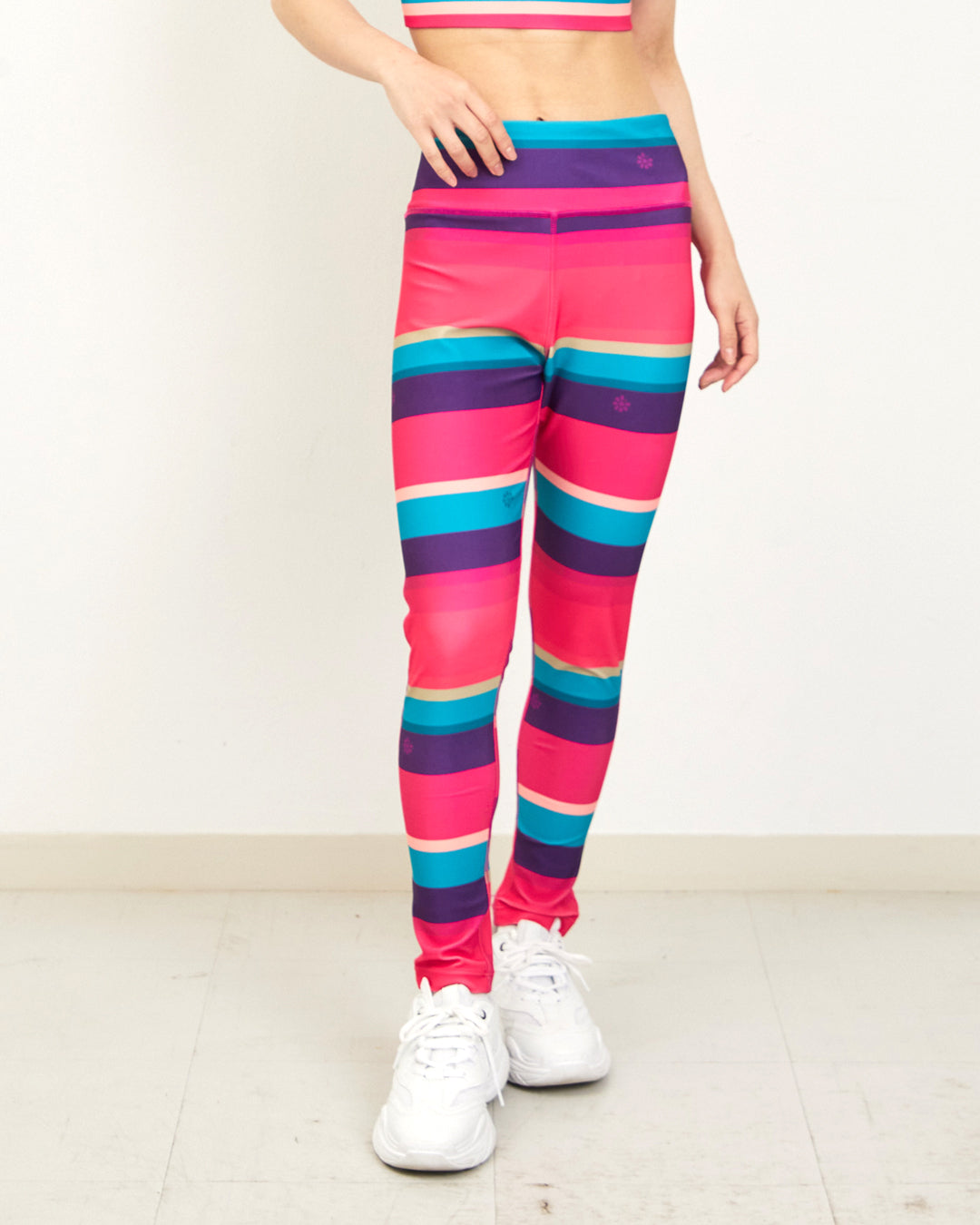 ランダムボーダー レギンス CL26006 - RANDOM