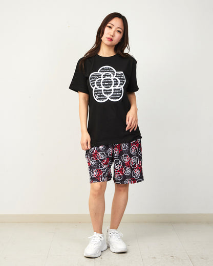 ローズ ハーフパンツ CH26004 - BLACK