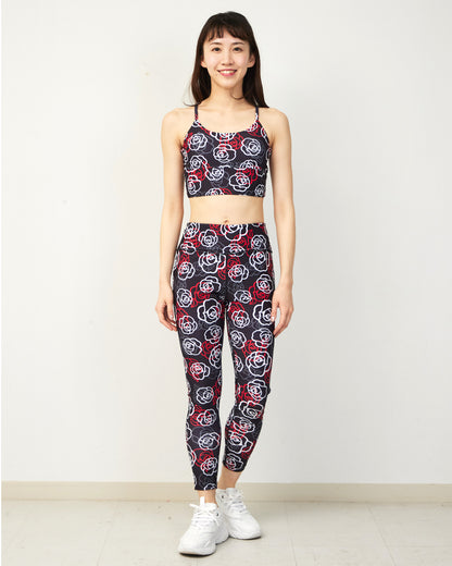 ローズ レギンス CL26008 - BLACK