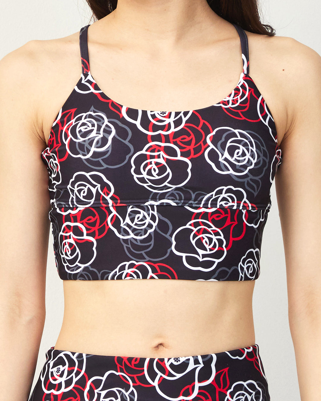 ローズ ストラップブラトップ CT26004 - BLACK