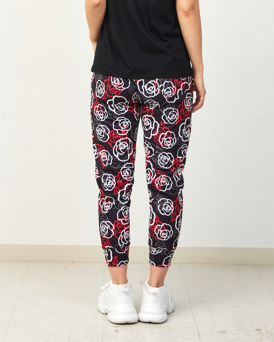 ローズ クロップドパンツ CE26011 - BLACK