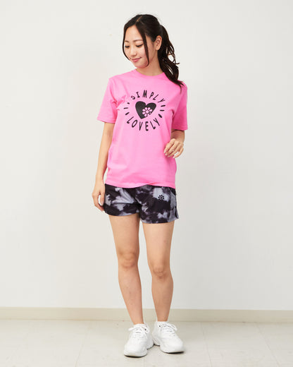 【30％OFF】LIMITED シンプリーラブリークラップ ティー SO25050 - PINK