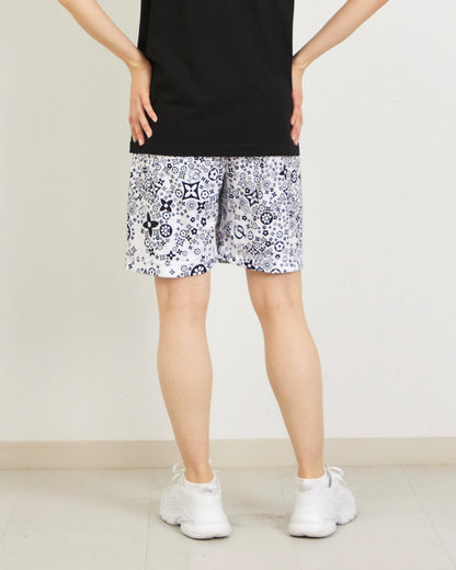 モノグラム ハーフパンツ CH26006 - WHITE