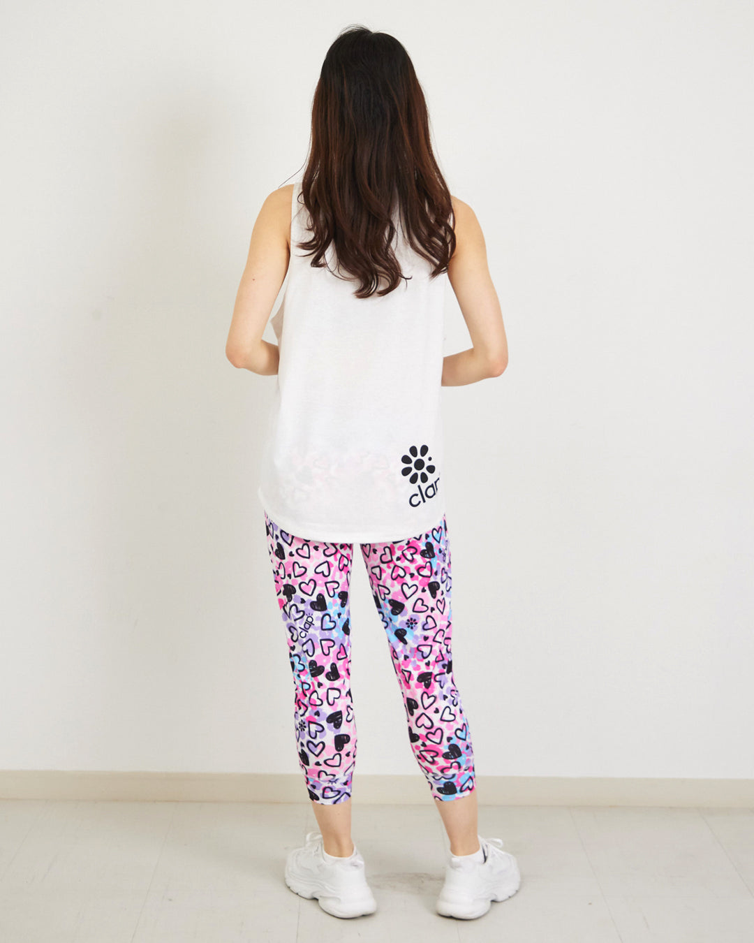 ハートハート クロップドパンツ CE26020 - WHITE