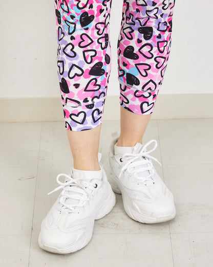 ハートハート クロップドパンツ CE26020 - WHITE